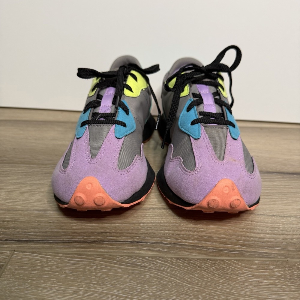 New Balance 327 Miami Nights Shoes Mens Size 5 W 7.5 Multicolor Colorful Lace Up - Picture 3 of 6